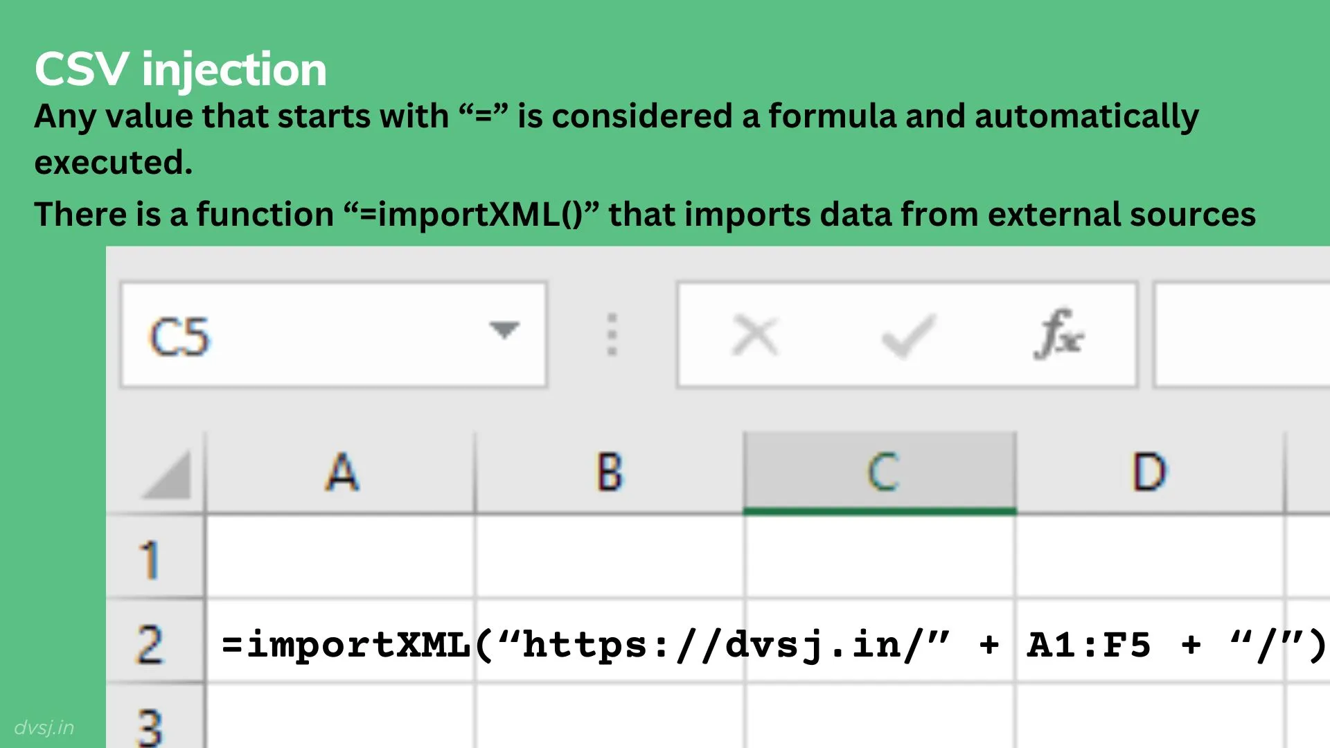 Careful about using any user inputs in...you get it by now right?