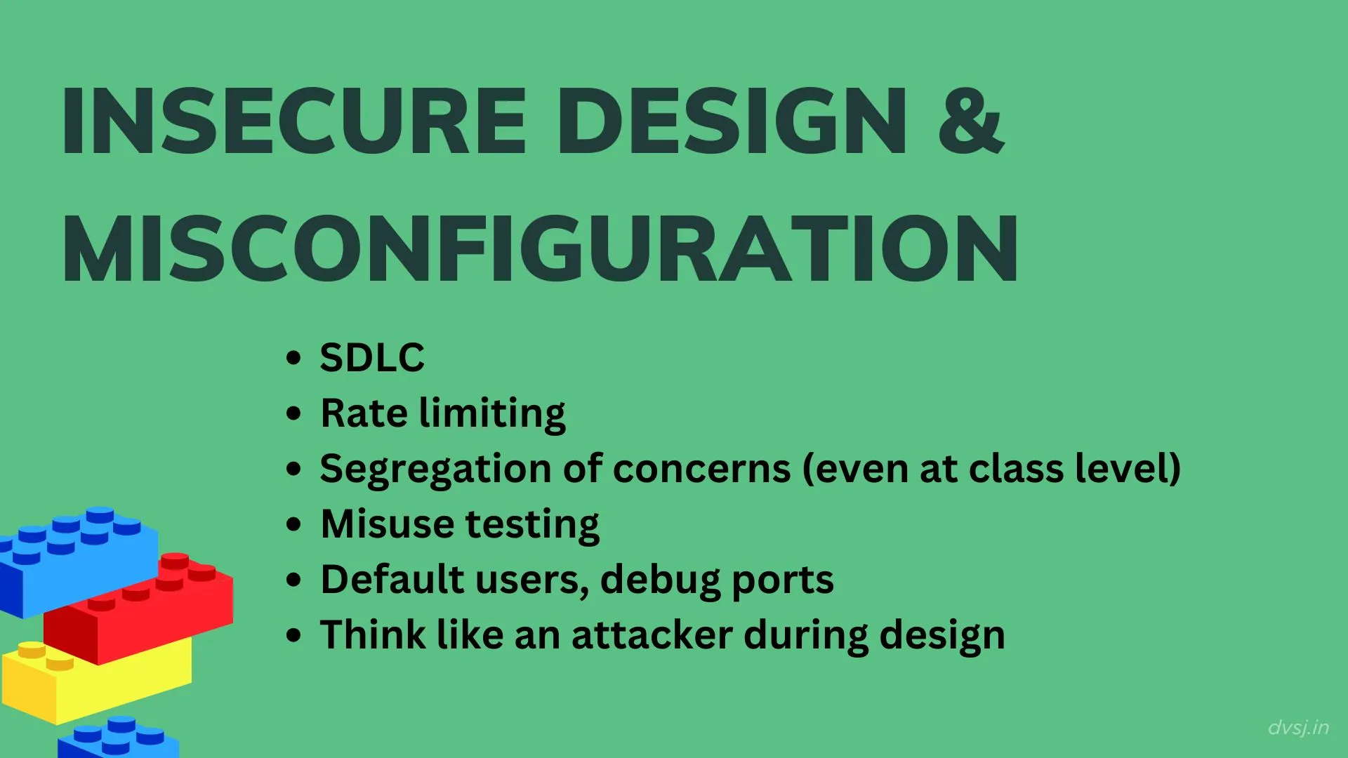 security needs to be a part of development, not something we do after development