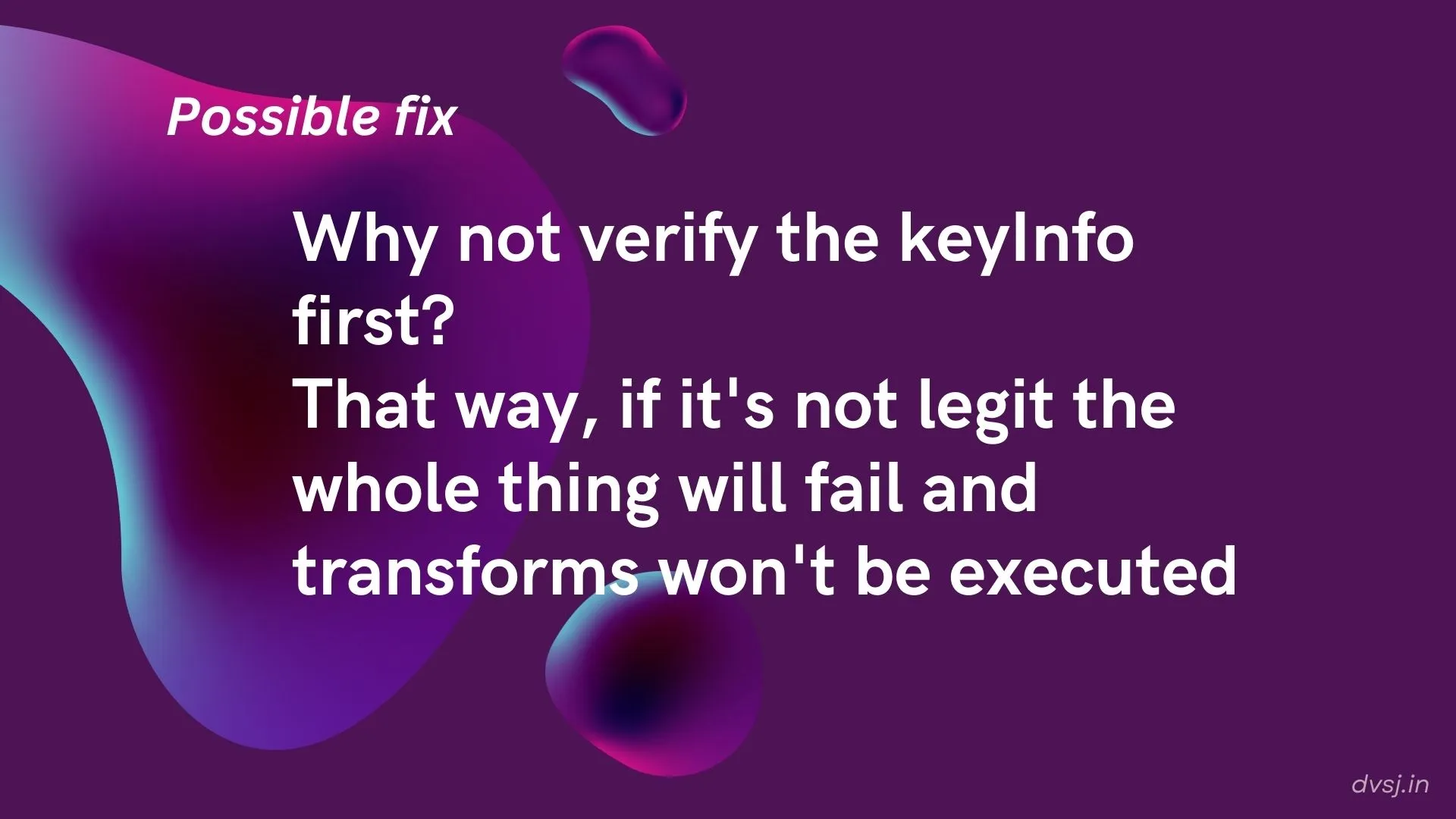 the obvious question