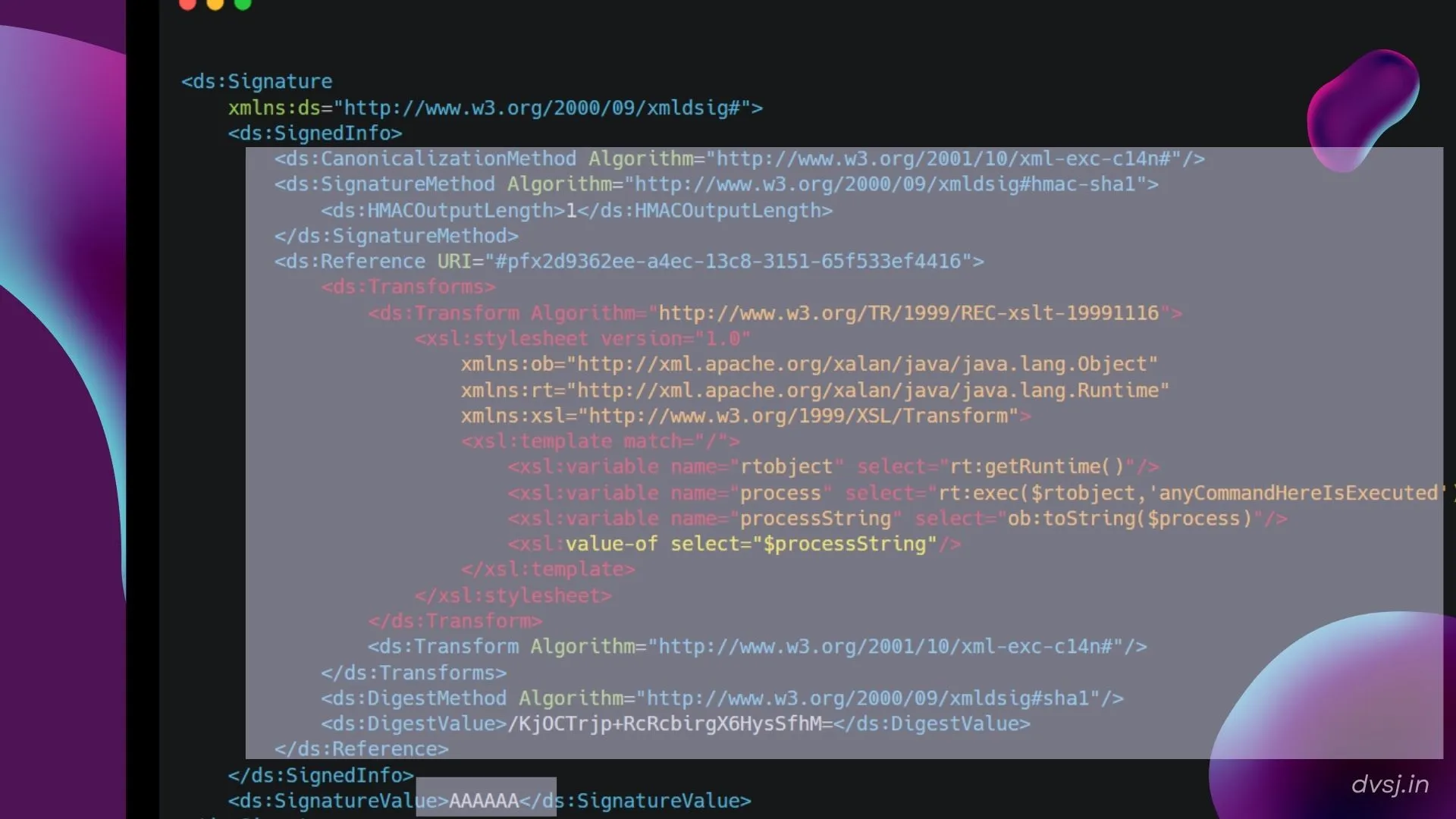 and that was the obvious fix. Check if <SignedInfo> is valid using the <SignatureValue>