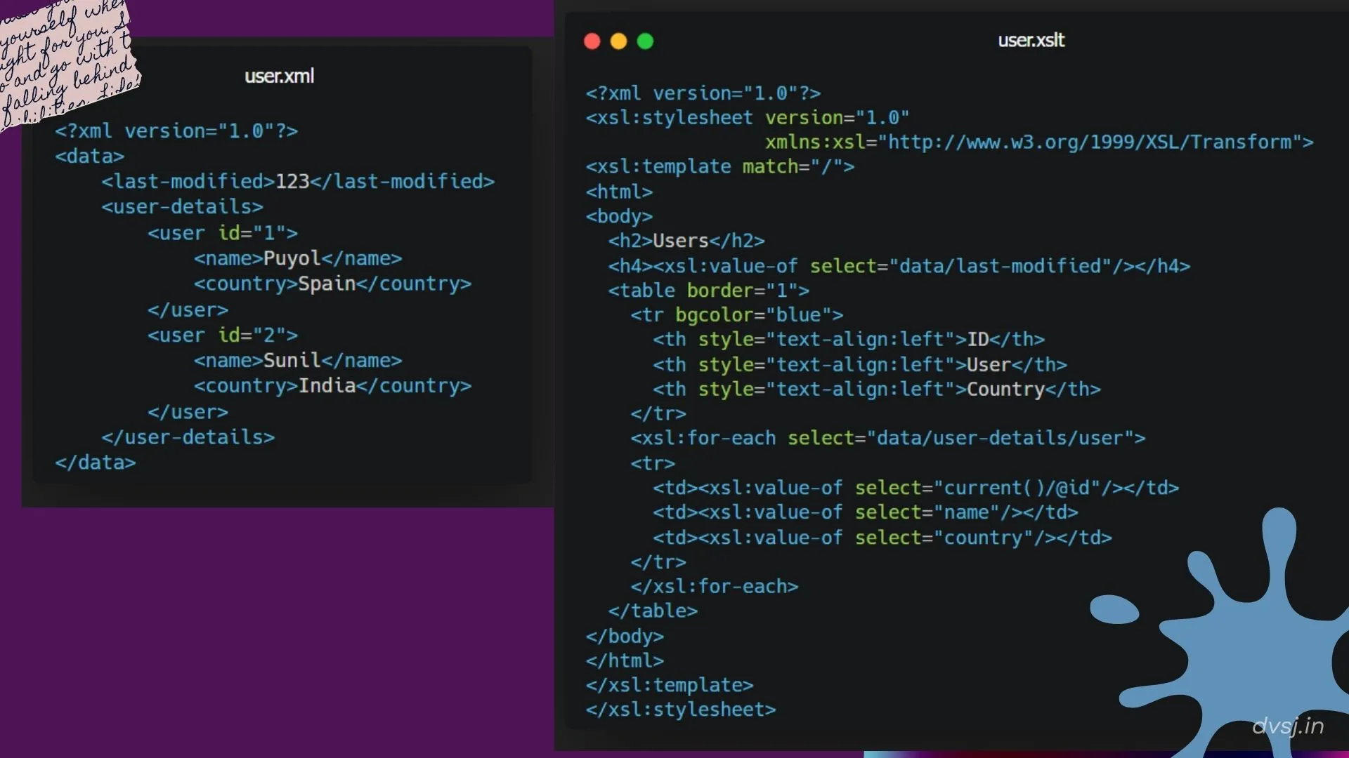 XML comes with a friend - a complimenting format '.xslt' (style transforms) that can be used to store styling for that data