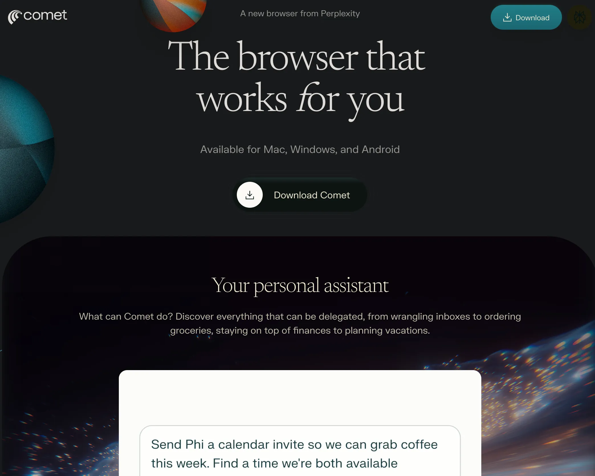 "works for you" they say. With your emails, groceries, finances. Yep yep yepitty yep.