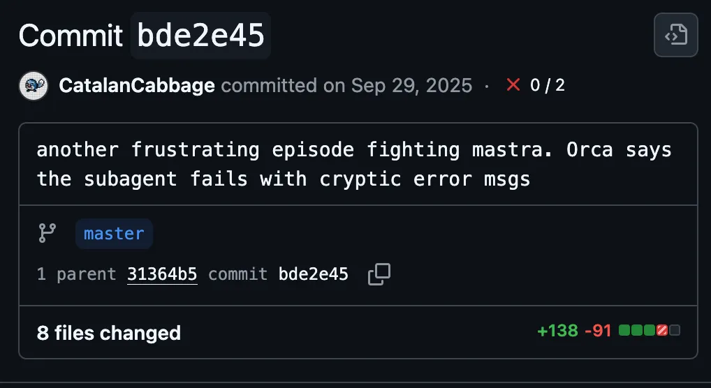 My Mastra comment messages